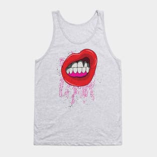 Lips Tank Top